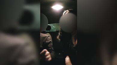 Married pays uber trip with blowjob.