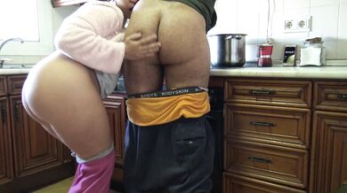 turkish stepsister seduces stepbrother to cum inside her panties