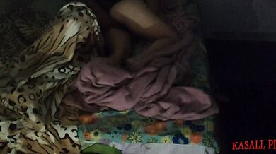 came to spend the weekend at her house, and she arranged for them to have to share a bed