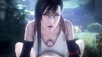 3D Hentai Compilation: Final Fantasy 7 Tifa Aerith Compilation FF7 Remake Threesome