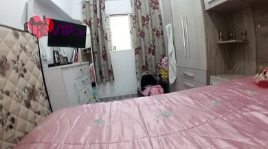 Halloween - Humiliating my cuckold husband, slutwife with killer clown mask