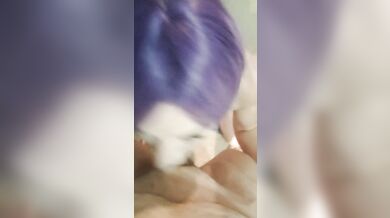 Marie Jane Hentai cosplay girl loves sucking cock