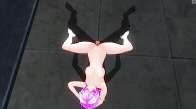 3D HENTAI Симпатичная эльфийка получила сильный оргазм