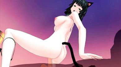 CAT GIRL ONE-PUNCH MAN FUBUKI 3D HENTAI