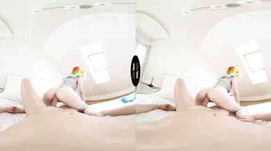 VIRTUAL TABOO - Colorful Haired Busty Beauty