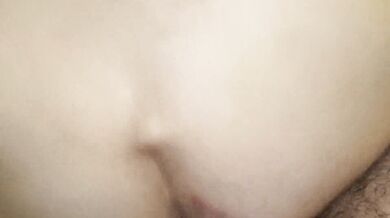 Joyful Ass Dripping Anal gaping Creampie I Bagged him to cum in my ass