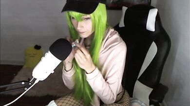 First Cosplay ASMR: CC Eats Candy! Anime- Code Geass | Kat Woods