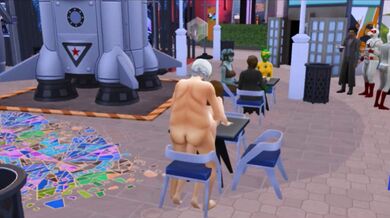 Santa Claus loves to fuck from behind | wicked whims sims