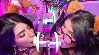 Duo Cats Layered Biaural Ear Licks Meow ARA ARA - CorneliustheCat ASMR