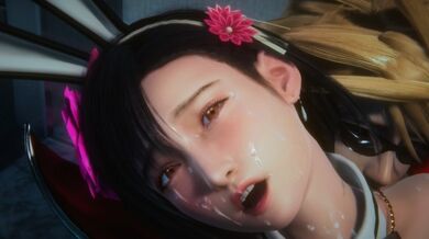 Lustful Bunny Girl Tifa Passionate Sex