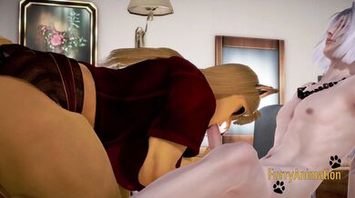 Furry Hentai - Hot lioness wanting to have fun