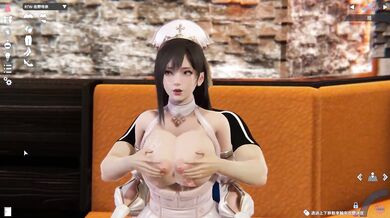 Honey Select 2:Furious sex with beautiful nurse lady in the hotel lobby