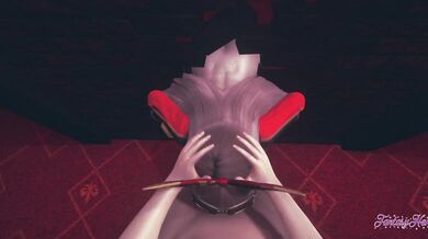 Genshin Impact Hentai - POV Amber blowjob and fucked