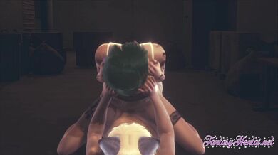 Cyber Punk 2077 Hentai - Judy Alvarez is fucked in a Alley