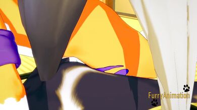 Furry Hentai Zelda Digimon - Wolf Link is fucked by Renamon