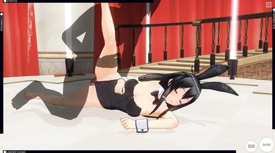 3D HENTAI Mai Sakurajima wants to fuck with you