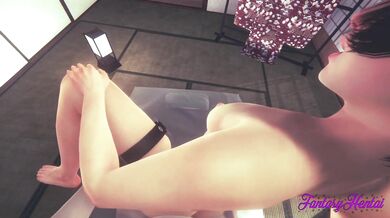 Final Fantasy VII Hentai - POV Yuffie boobjob and Fucked