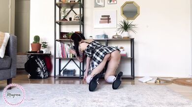 Slutty Nerd Turned On By Erotica ASMR Bootyclapping