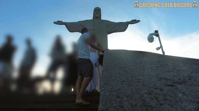 Sexy Brazilian Gold Digger Gets Picked Up With A Passport Trick