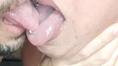 She milked my cock, swallowed it with very thirst, until she took cum in her mouth