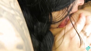 Hottest lesbian blowjob tit play - Kendha White & Catalina Days