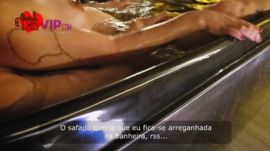 Slutwife fucking at motel with fan in front of cuckold husband - Motel 2/2