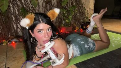 ASMR CAT GIRL LICKS AND NOMS YOU DIRTY FEET - CorneliustheCat ASMR