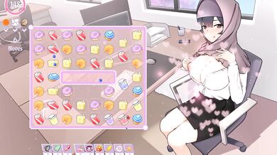 Tsundere Milfin [ HENTAI Game ] Ep.6 my boss is teasing me with her massive tits