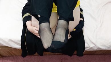 همکارشو آورده خونه و ترتیبشو میده آبشم خالی میکنه تو کسش - Creampie