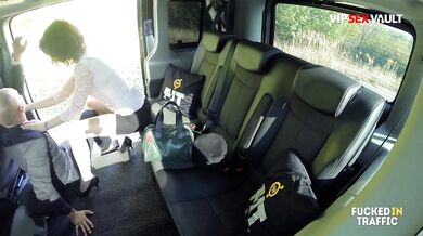 Czech Babe Aralyn Hops In The Car To Get Some Cum On Her Ass - VIP SEX VAULT