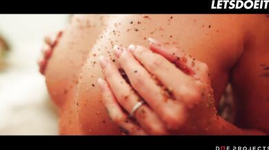 Blonde Babe Angel Piaff Sensually Sucking A Fat Dick On The Beach - LETSDOEIT