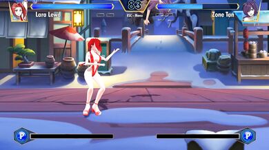 Lara Lewd vs Zone Tan 3d version