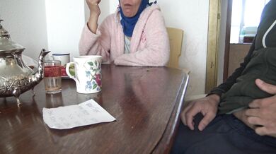 58-year-old moroccan mother masturbating with stepson