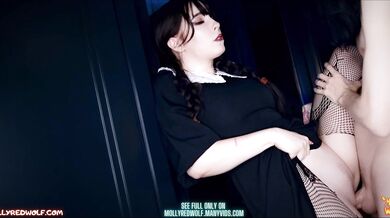 Big Butt Helps Xavier Cum in Pussy - MollyRedWolf