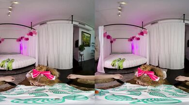 Allie Addison As ANIMAL CROSSING Isabelle Feels Butterflies Every Time You Touch Her VR Porn