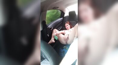 My horny girlfriend masturbates and I make a video for her