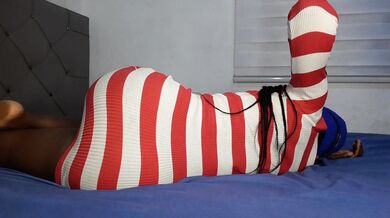 She gave me all that ass when she payed me a visit. Hahaha