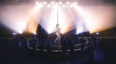 3D super cute Asian stripper naked her boobs show her hot body