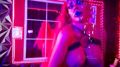 Busty Red Devil Seduction