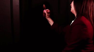 Hot Student Drops To Her Knees At The Gloryhole