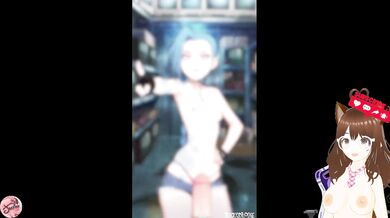 Jinx stops me from cumming on her tits with a device (League of legends animation) - Jazziuu
