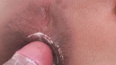 anal opening of the small and hot girl