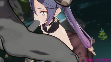 Mona's Capture: Trapped by Hilichurls - Genshin Fantasy Hentai Story