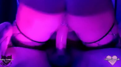 Milfy ZoomedIn bounces her big milf ass on a dick.