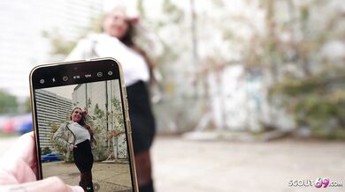 GERMAN SCOUT - German Big Bouncing Boobs Mature Sexy Susi Pickup for Hard Fuck