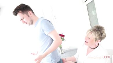 Aunt Judy's XXX - Busty Mature Teacher Ms. Chantelle Has a Naughty Lesson for her Student