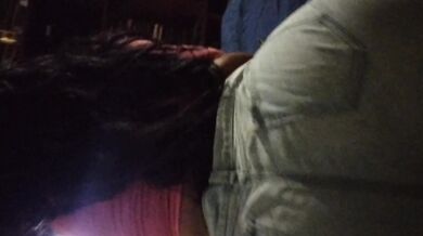 Joven con lencería amateur