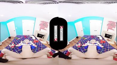 VRCosplayX.com XXX Cosplay BLONDE BABES Compilation In POV VR Part 2