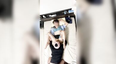 個人撮影 (大画面Ver.) ハロウィンにエッチ♡仮装が意味不明な私の彼氏…。/Japanese/えちえち/ハロウィン/Couple/ポリス/ミニスカ/素人