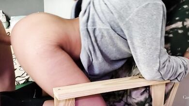 CasalNegxs- Brincadeira gostosa na cadeira